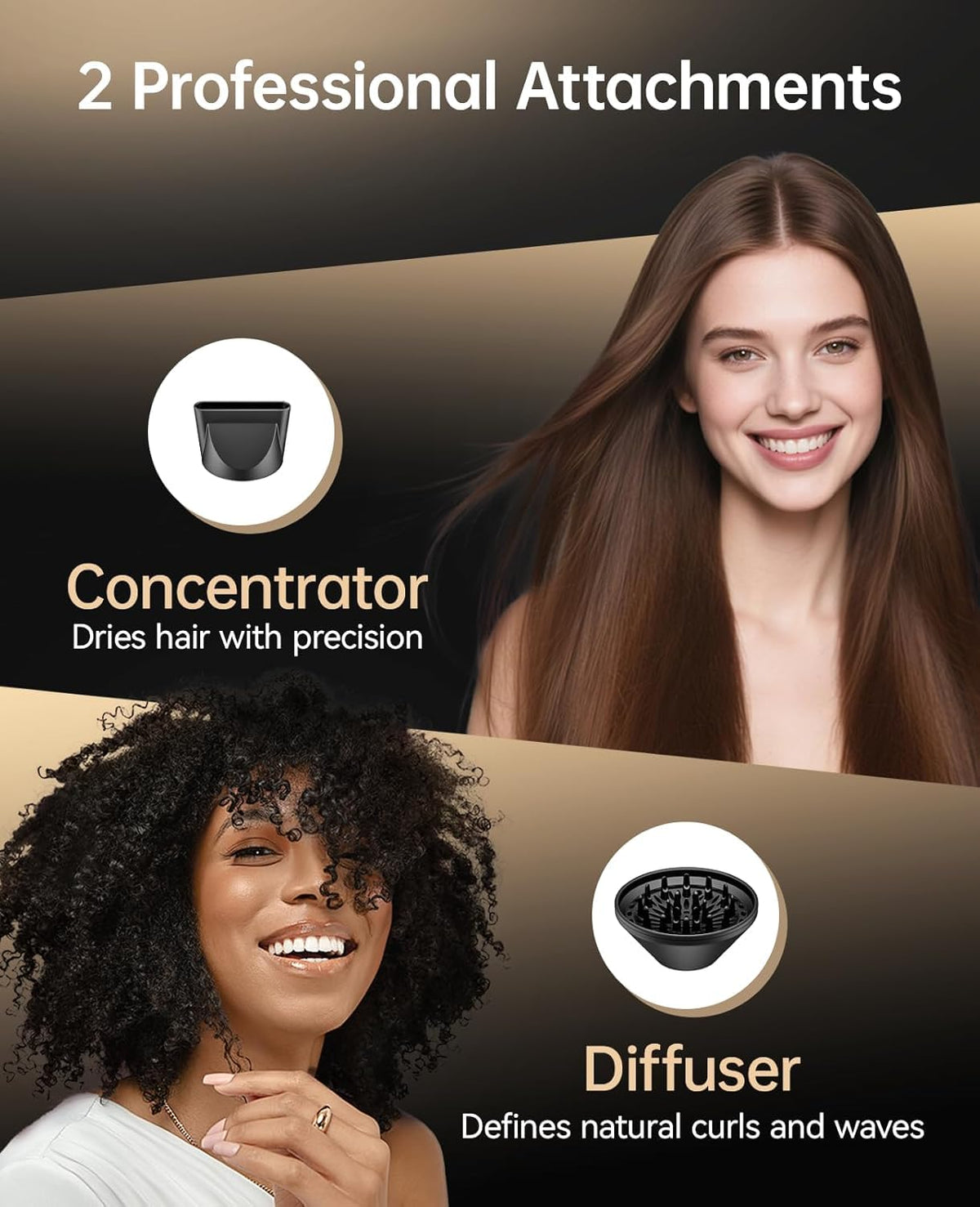 CONFU Hair Dryer packaging display