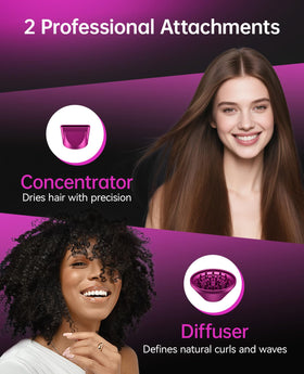 CONFU Hair Dryer packaging with product details