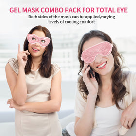 CONSGIJI Gel Eye Mask packaging with instructions
