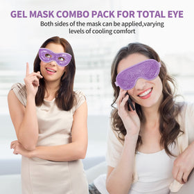 CONSGIJI Gel Eye Mask side view with adjustable straps