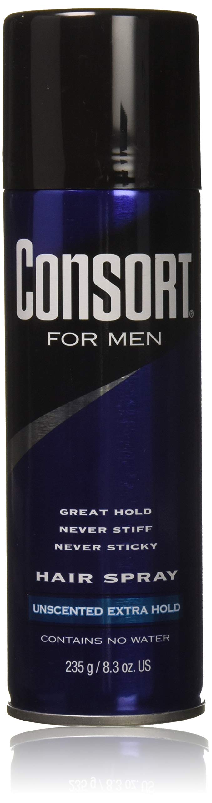 Consort Hair Spray Unscented Extra Hold 8.30 oz front view
