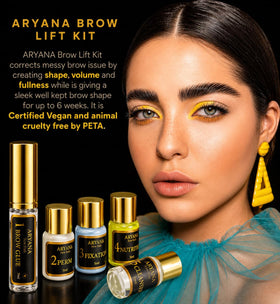 Contents of ARYANA NEW YORK Brow Lift Kit including tools