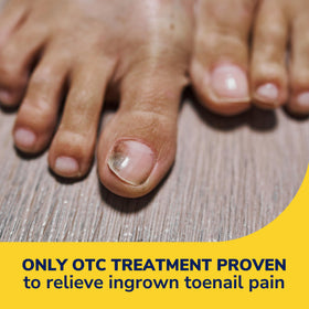 Contents of Dr. Scholl's Ingrown Toenail Kit including gel and tools