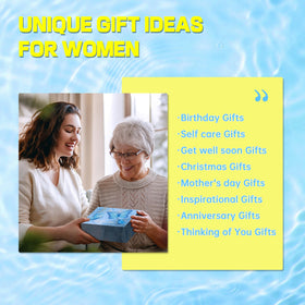 Contents of RIYA Spa Gift Set including bath essentials