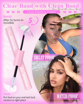 Contents of wtvane eyelash clusters kit displayed