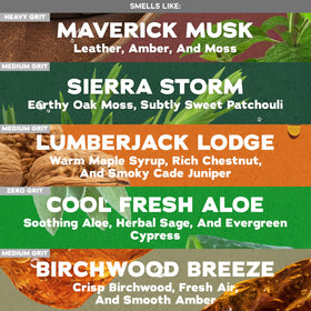 Cool Fresh Aloe bar soap from Dr. Squatch with fresh scent
