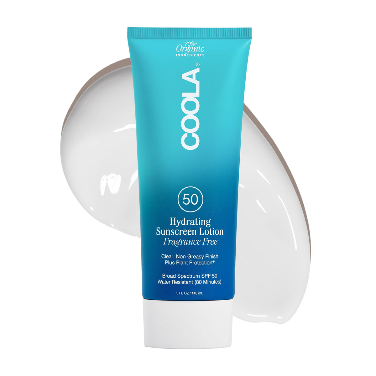 COOLA Hydrating SPF 50 Sunscreen Lotion 5 oz front view