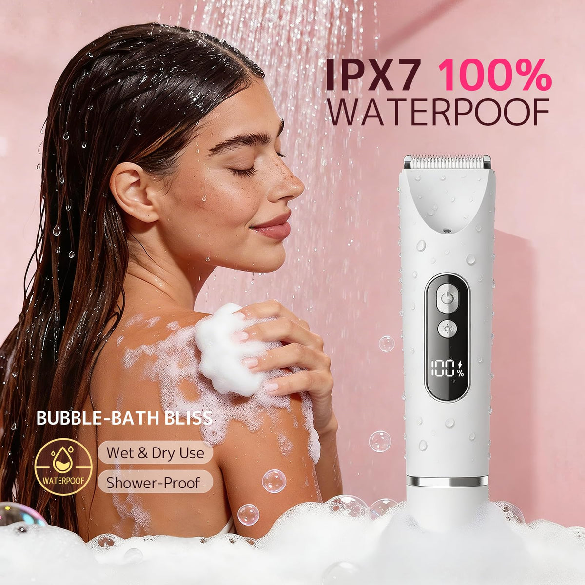 CoolHair Bikini Trimmer displayed in elegant packaging