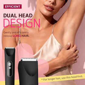 CoolHair Bikini Trimmer dual head design