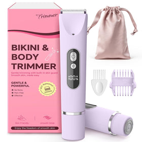 CoolHair Bikini Trimmer for Women in purple front view