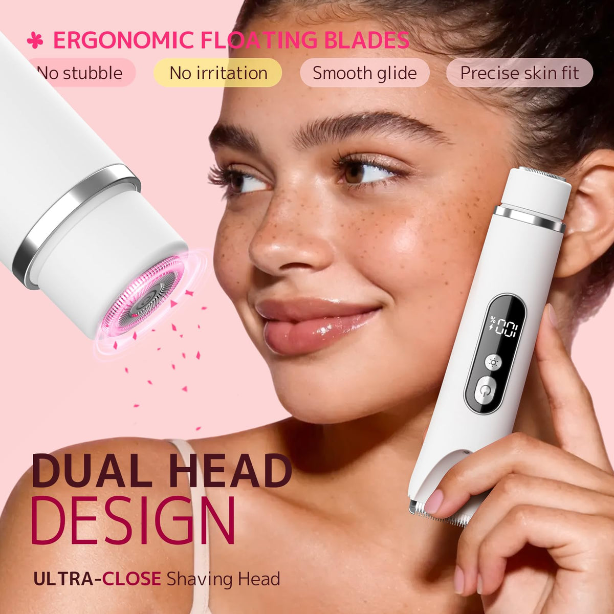 CoolHair Bikini Trimmer in a bathroom setting with water