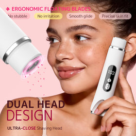CoolHair Bikini Trimmer in a bathroom setting with water