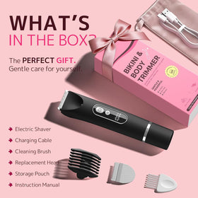 CoolHair Bikini Trimmer lifestyle use on legs