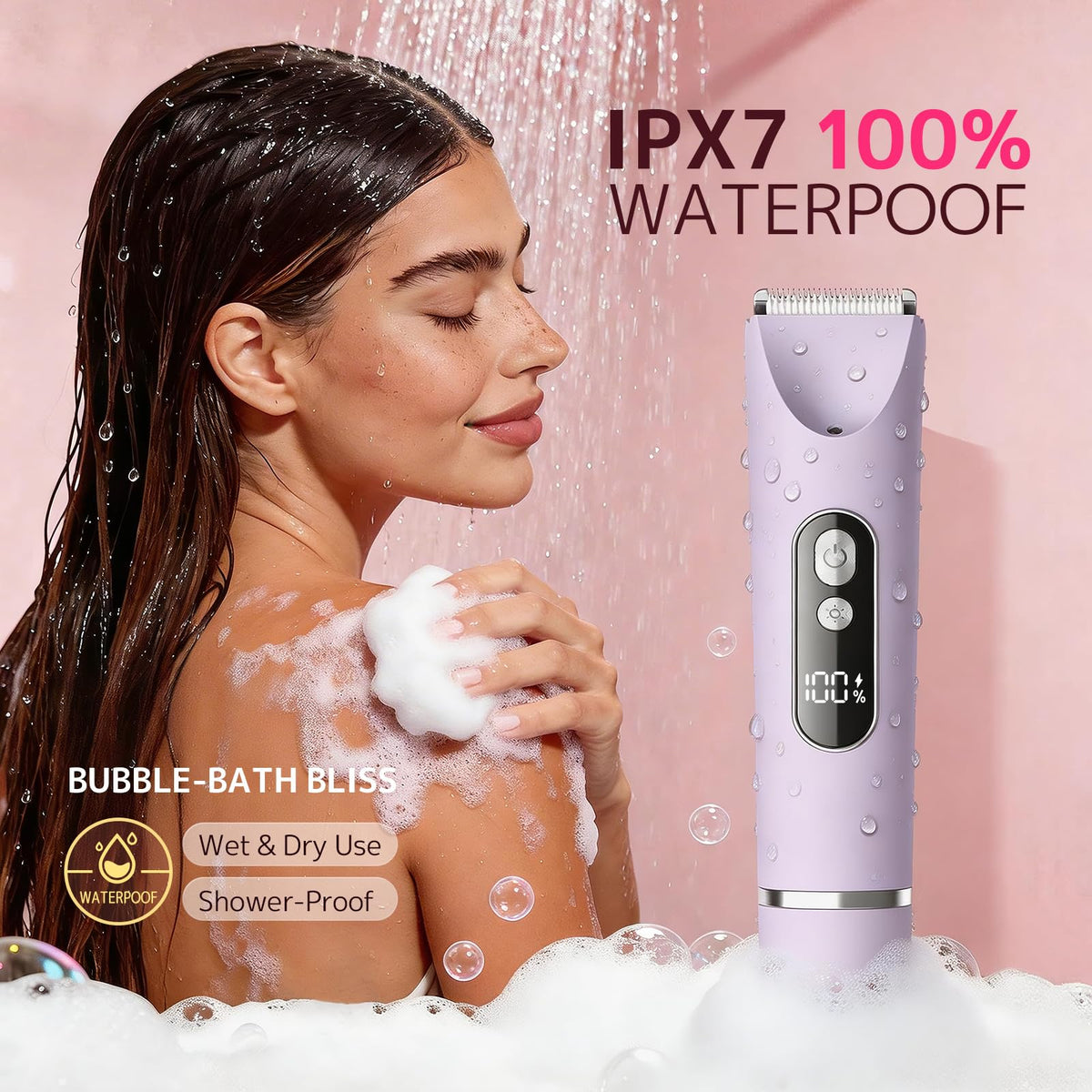 CoolHair Bikini Trimmer USB rechargeable feature