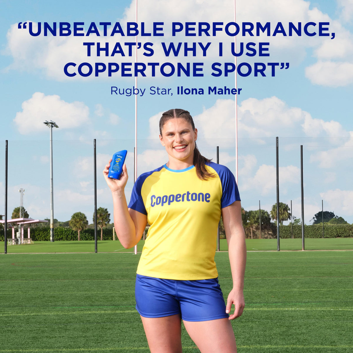 Coppertone Sport Sunscreen Lotion SPF 50 12-pack packaging
