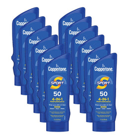 Coppertone SPORT Sunscreen Lotion SPF 50, 7 fl oz bottle front view