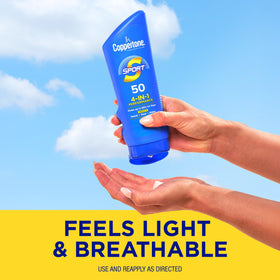 Coppertone SPORT Sunscreen Lotion SPF 50, ingredients list