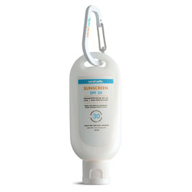 Coral Safe Sunscreen Lotion SPF 30 front view with eco-friendly packaging