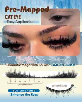 CORUSCATE lash tweezers included in the kit