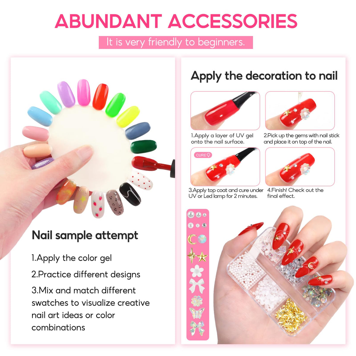 COSCELIA gel nail polish kit packaging