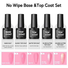 COSCELIA gel nail polish set packaging with 40 pieces