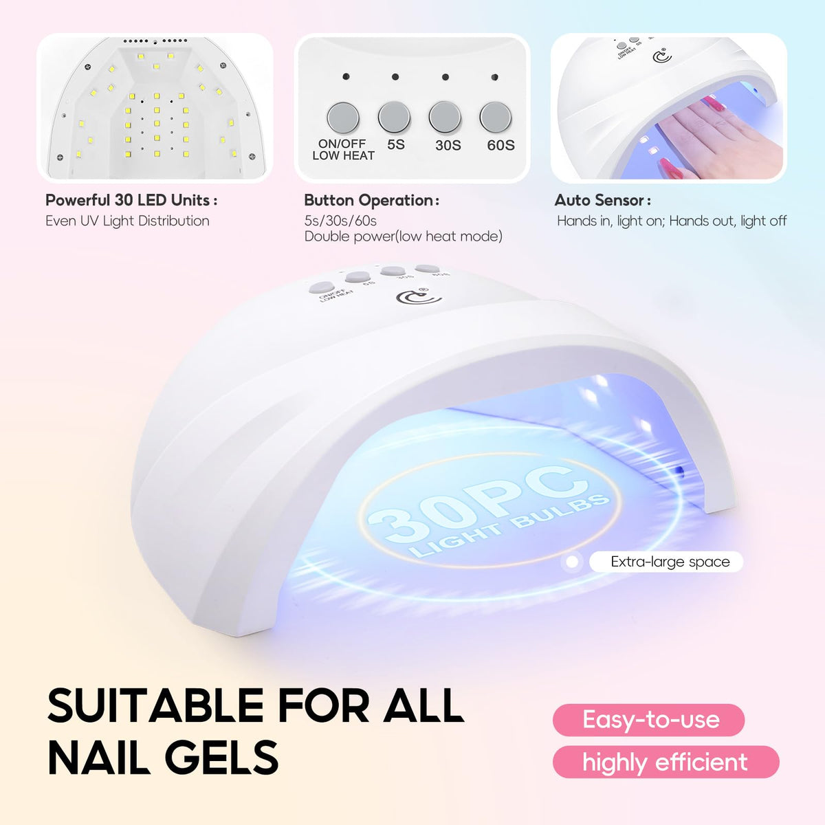 COSCELIA nail drill with various drill bits included