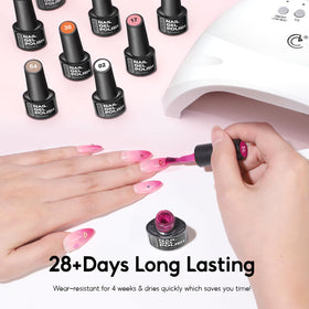 COSCELIA nail polish application on nails