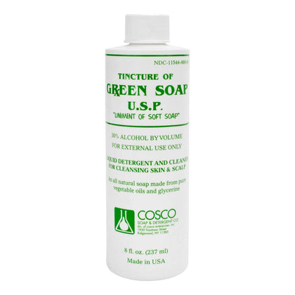 Cosco Pure Liquid Green Soap 8oz bottle front view