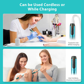 COSLUS C20 Cordless Nail Drill packaging displayed on a table