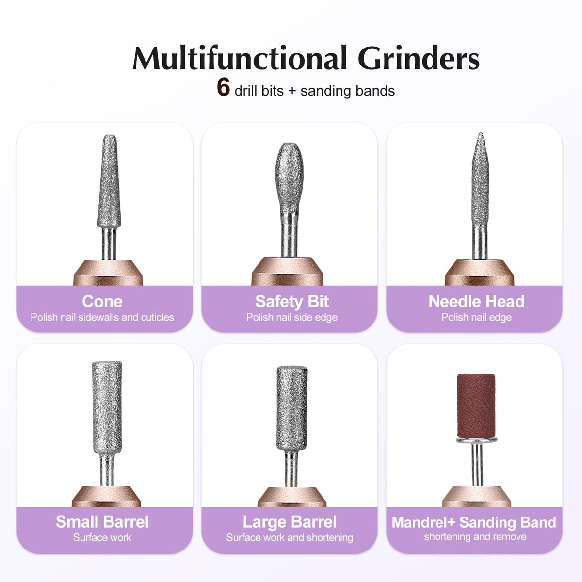 COSLUS C40 nail drill in use for manicure