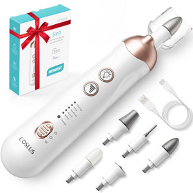 COSLUS C43 manicure pedicure kit front view with tools