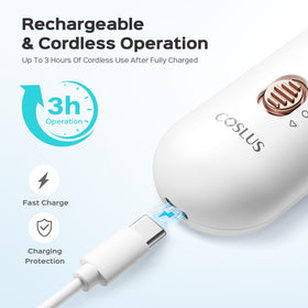 COSLUS C43 nail drill in use on toenails