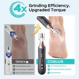 COSLUS C43 nail drill with Fine Sapphire Wheel