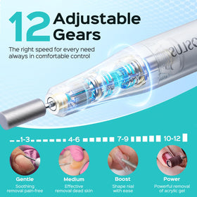 COSLUS C50 nail drill charging with Type-C cable