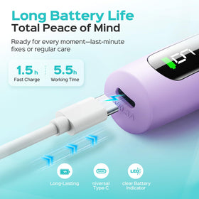COSLUS C52 nail drill charging with Type-C cable