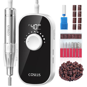 COSLUS E51 Nail Drill front view with LED display
