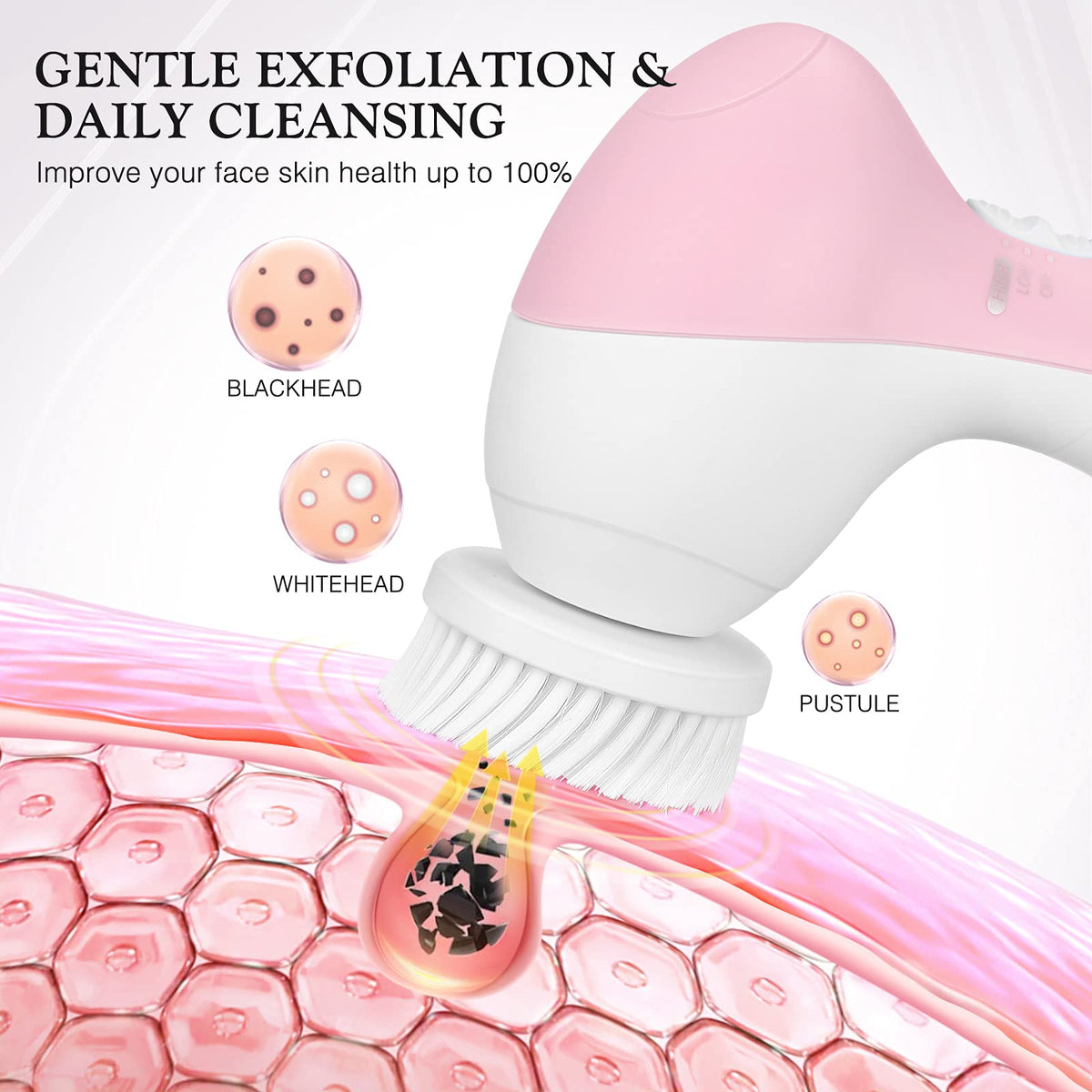 COSLUS Facial Cleansing Brush in packaging