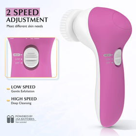 COSLUS Facial Cleansing Brush makeup remover sponge