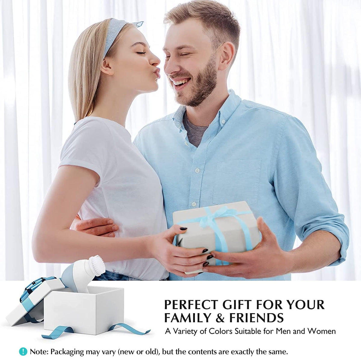 COSLUS Facial Cleansing Brush packaging display