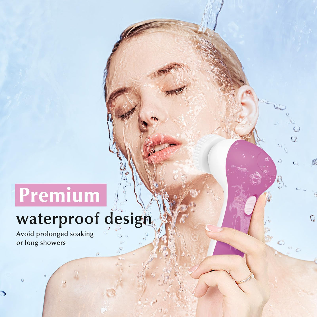COSLUS Facial Cleansing Brush packaging front