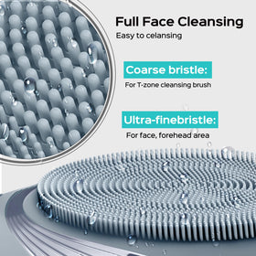 COSLUS Facial Cleansing Brush showing waterproof feature