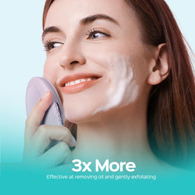 COSLUS Facial Cleansing Brush user-friendly grip design