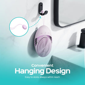 COSLUS Facial Cleansing Brush waterproof feature close-up