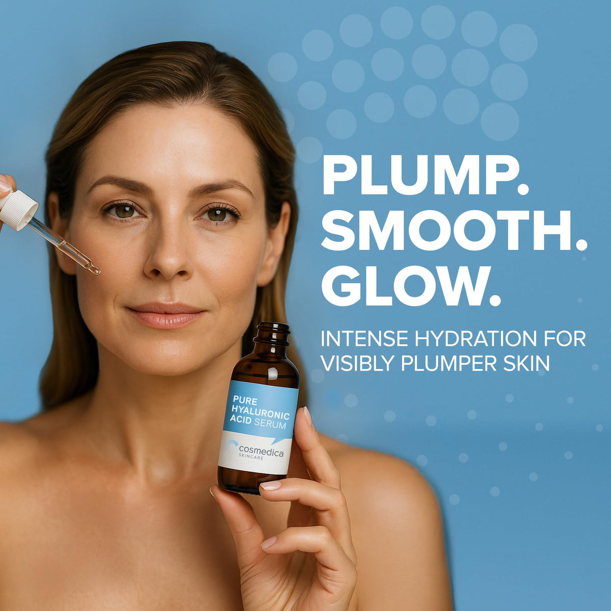 Cosmedica Skincare Hyaluronic Acid Serum texture on hand