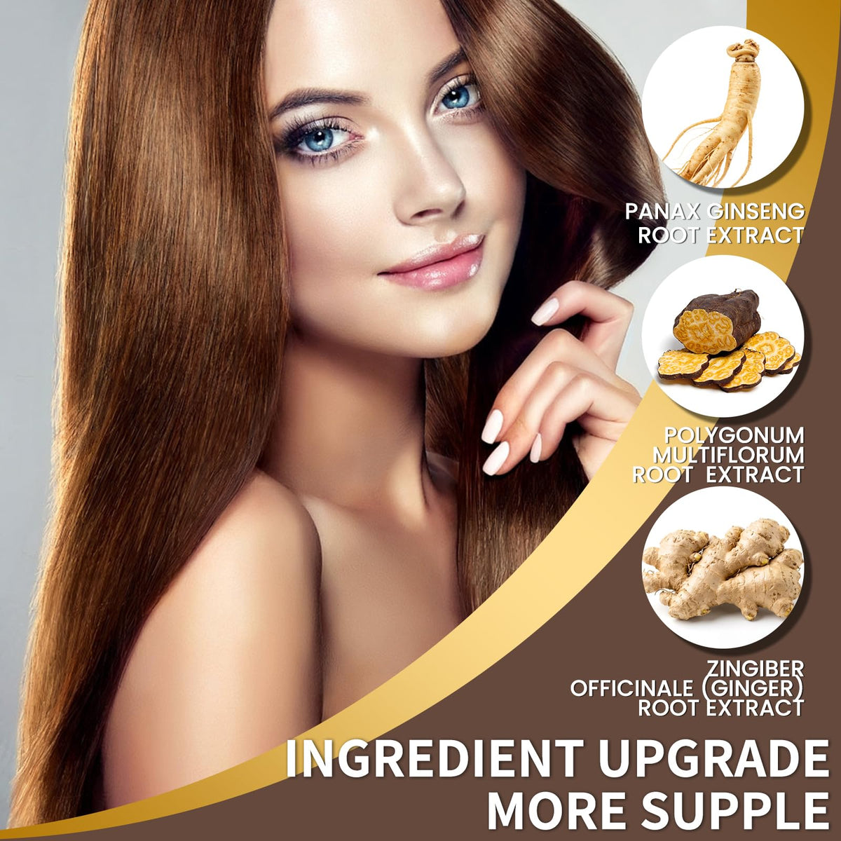 COSMTEK Dark Brown Hair Dye Shampoo 590g side view