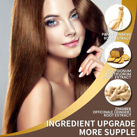 COSMTEK Dark Brown Hair Dye Shampoo 590g side view