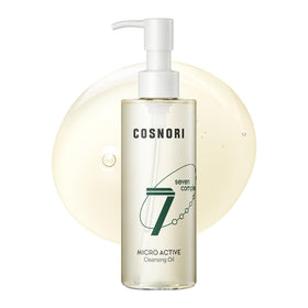 COSNORI 7-Complex Micro Active Cleansing Oil front view with pump