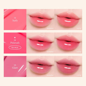 COSNORI Flow Wave Lip Tint 06 DEAR swatch on skin