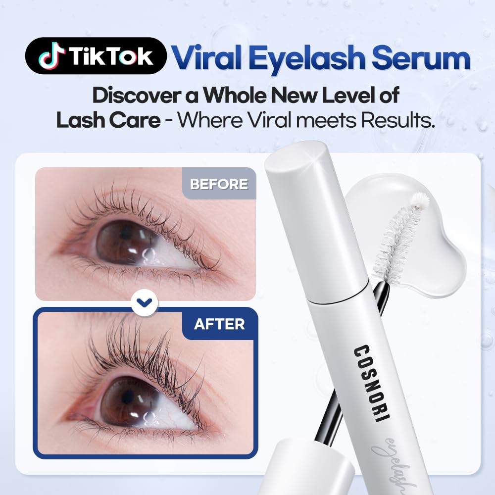 COSNORI Long Active Eyelash Serum packaging side view