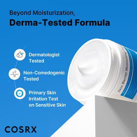 COSRX 100-Hour Hydration Ceramide Body Cream application on skin
